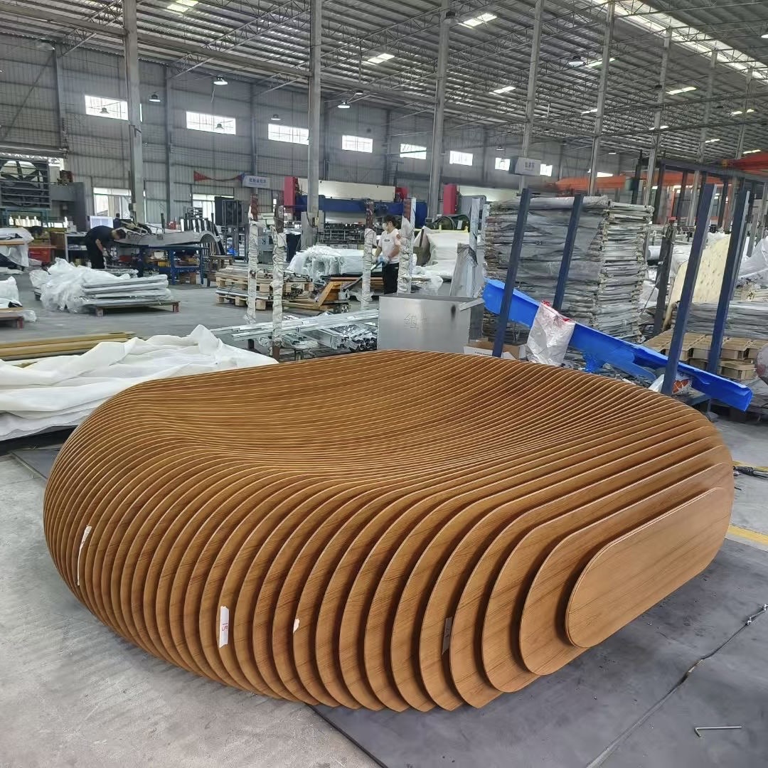 Wood Grained Aluminum Panel