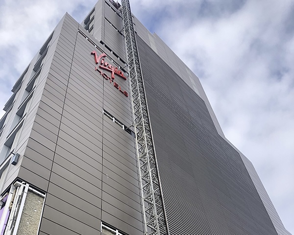 Aluminium facade chosen for Glasgow hotel revamp