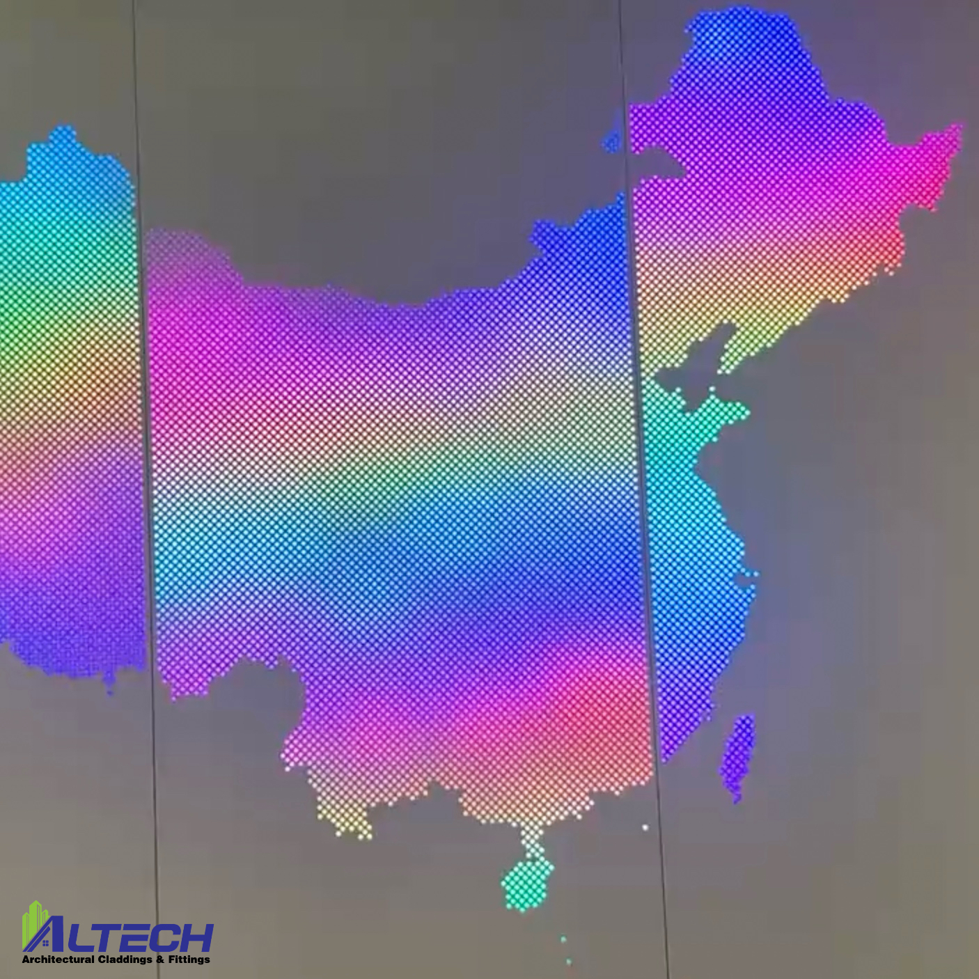 Aluminum Panel With LED Light