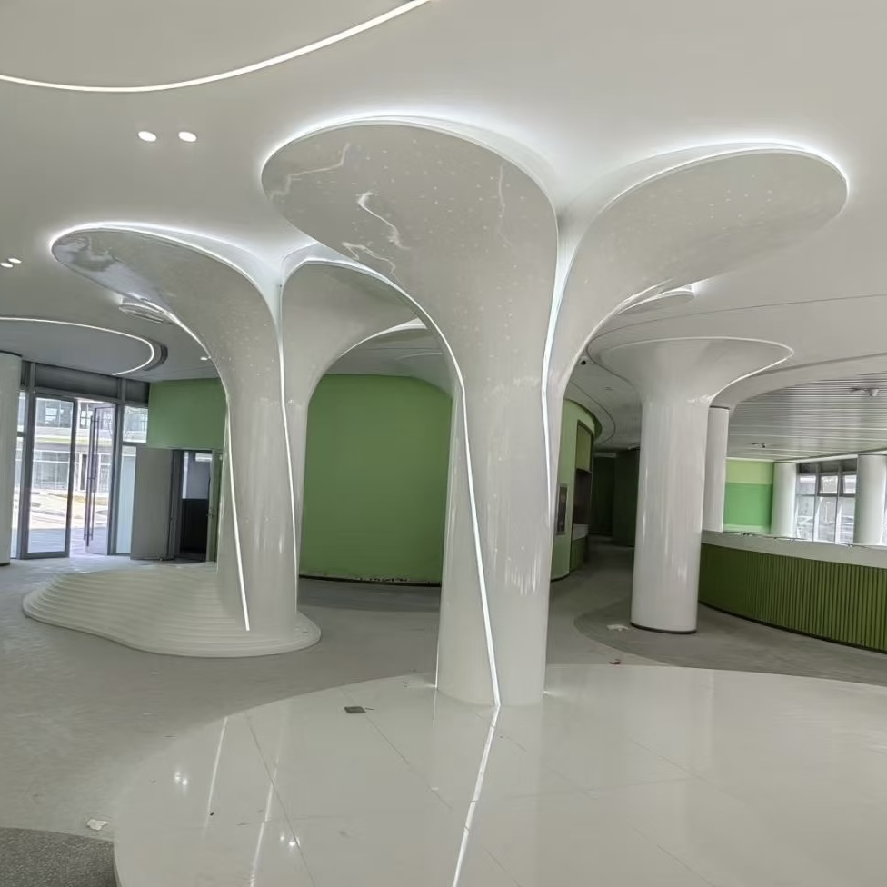 Curved Aluminum Panel